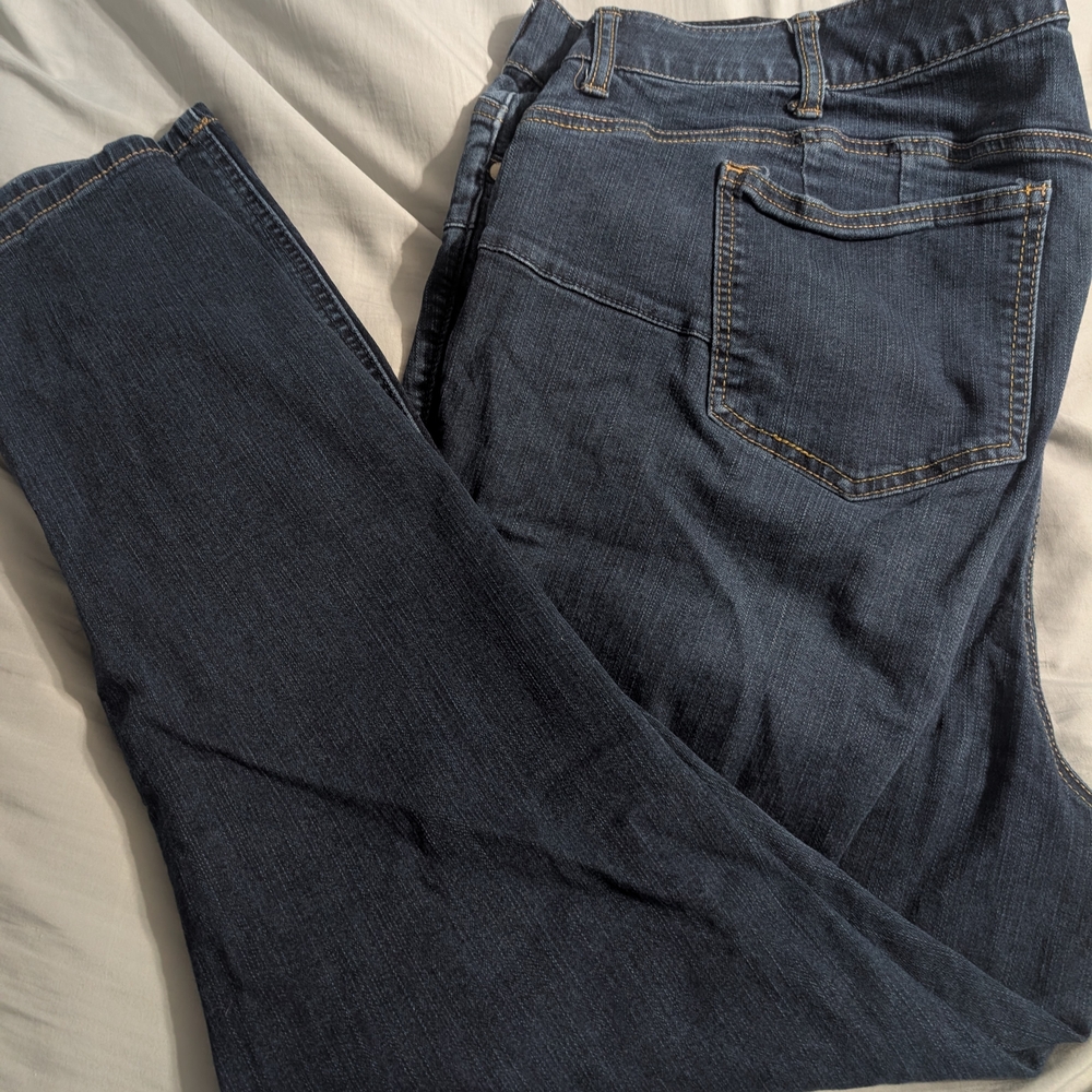 torrid Dark Wash Skinny Jeans - Blue